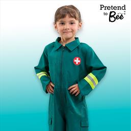 Deluxe Paramedic Boiler Suit Costume ‘First Responder’ | Years 3-5