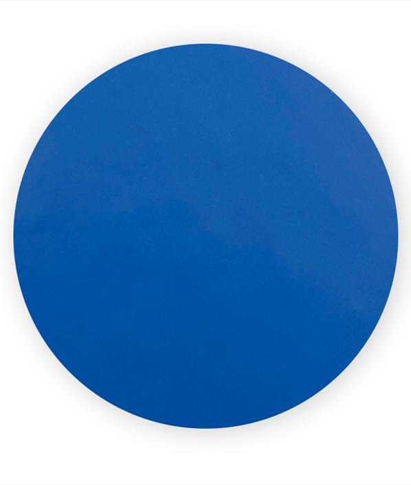 Blue Circular Tablecloth