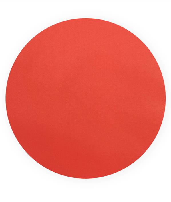 Red Circular Tablecloth