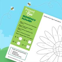 Numeracy Flower | Pretend to Bee