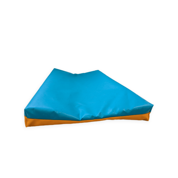 Premium Changing Mat - Aqua & Orange - Image 2