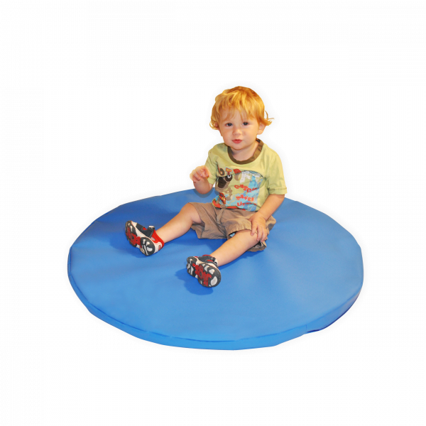 Blue Circular Play Mat