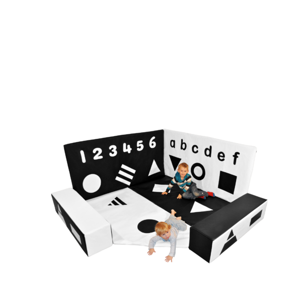 Black and White Soft Play Corner - Image 2