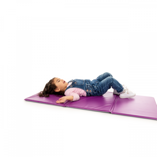 Value Sleep Mat - Plum & Grey - Image 4