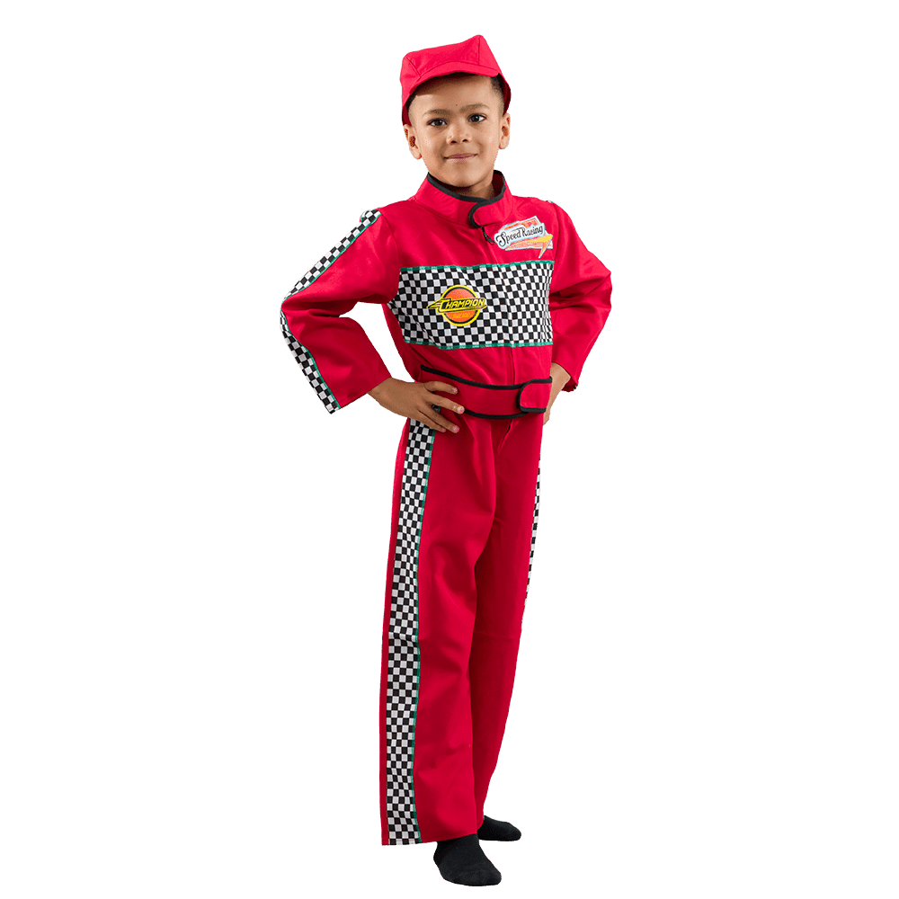 Red Racing Driver Costume - Pretend to Bee