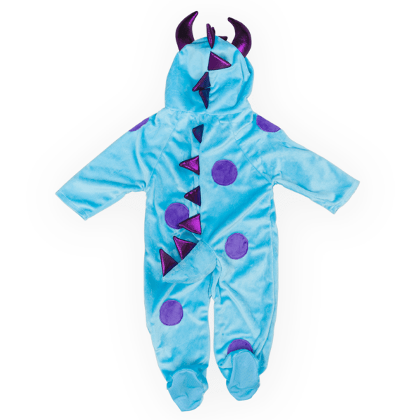 Little Monster Onesie - Blue - Image 4