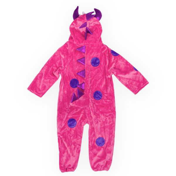 Little Monster Onesie - Pink - Image 4