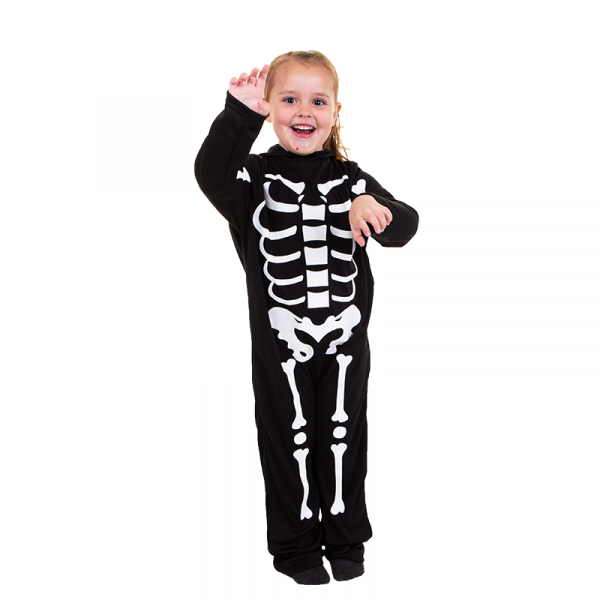 Glow-in-the-Dark Skeleton Onesie - Image 2