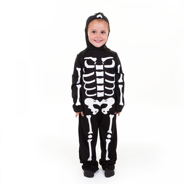 Glow-in-the-Dark Skeleton Onesie - Image 3