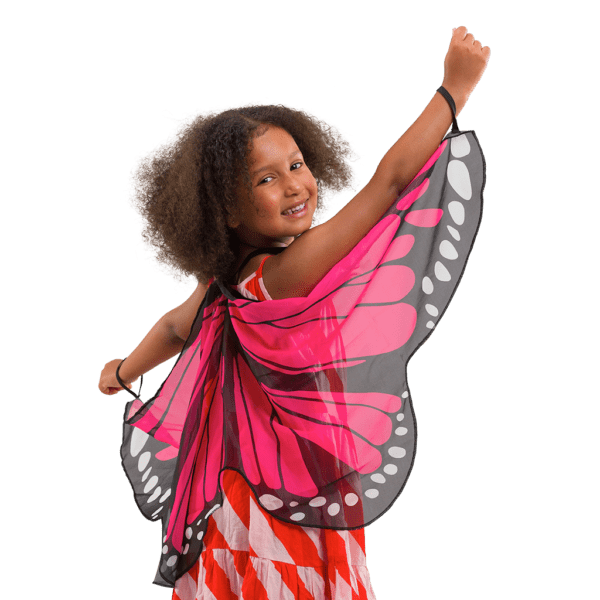 Butterfly Wings Cape - Pink