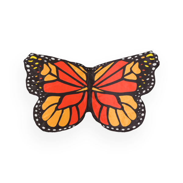 Butterfly Wings Cape - Orange - Image 4