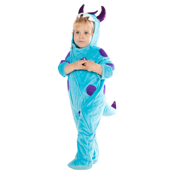 Little Monster Onesie - Blue - Image 2