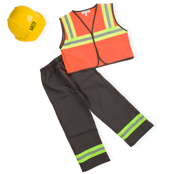 Construction Worker Costume - Image 3