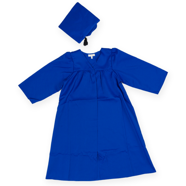 Graduation Gown Uniform Set - Blue - Image 3