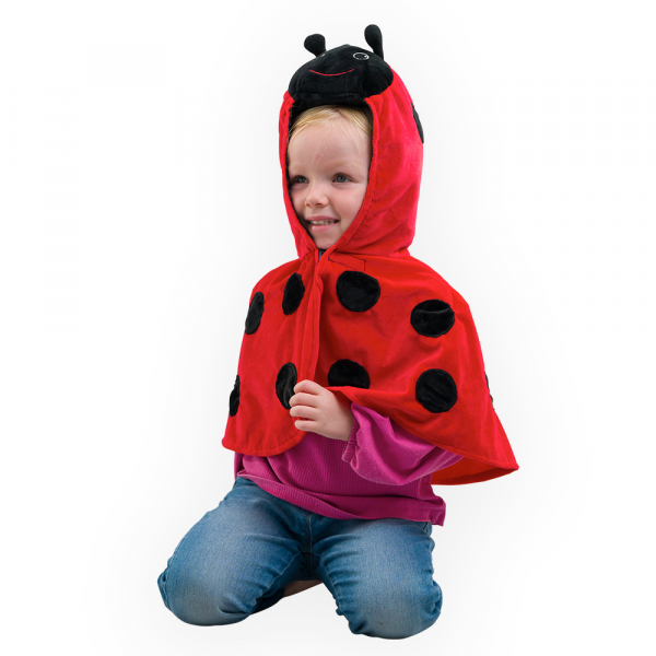 Ladybird Dress Up Cape - Image 3