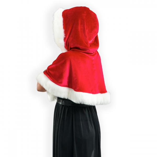 Adult Mrs Claus Cloak - Image 3