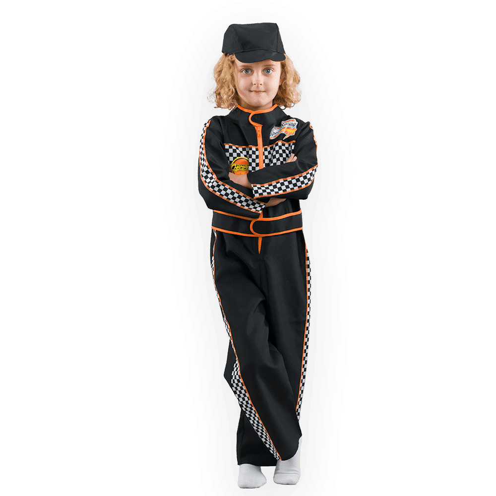 Racing Driver Costume: Perfect for Young F1 Fans! - Pretend to Bee